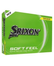 М'ячі для гольфу Srixon Soft Feel 12 шт, жовті