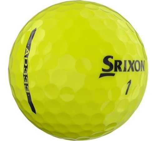 М'ячі для гольфу Srixon AD333 12 шт, жовті М'ячі для гольфу Srixon AD333 12 шт, жовті