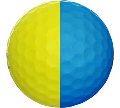 М'ячі для гольфу Srixon Q-Star Tour Divide 12 шт, жовто-блакитні М'ячі для гольфу Srixon Q-Star Tour Divide 12 шт, жовто-блакитні