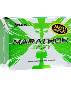 М'ячі для гольфу Srixon Marathon 24 шт, білі