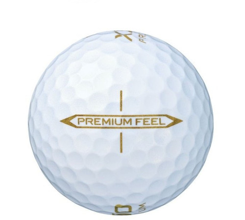 М'ячі для гольфу XXIO PREMIUM GOLD 2022 12 шт, білі М'ячі для гольфу XXIO PREMIUM GOLD 2022 12 шт, білі