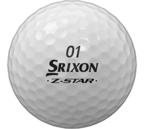 М'ячі для гольфу Srixon Z-Star Divide 12 шт, біло-жовтий М'ячі для гольфу Srixon Z-Star Divide 12 шт, біло-жовтий