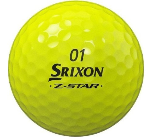 М'ячі для гольфу Srixon Z-Star Divide 12 шт, біло-жовтий М'ячі для гольфу Srixon Z-Star Divide 12 шт, біло-жовтий