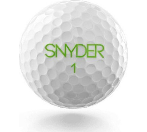 М'ячі для гольфу Snyder SNY PRO 12 шт, білі М'ячі для гольфу Snyder SNY PRO 12 шт, білі