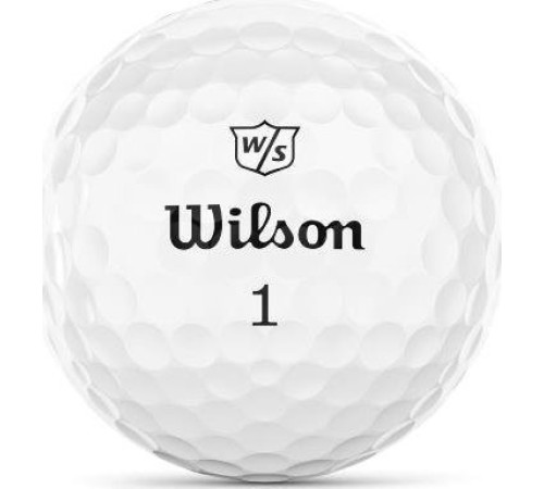 М'ячі для гольфу Wilson Staff TRIAD 12 шт, білі М'ячі для гольфу Wilson Staff TRIAD 12 шт, білі