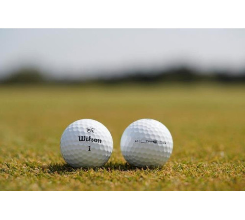 М'ячі для гольфу Wilson Staff TRIAD 12 шт, білі М'ячі для гольфу Wilson Staff TRIAD 12 шт, білі
