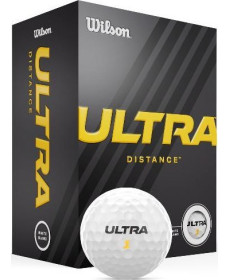 М'ячі для гольфу Wilson ULTRA Distance 24 шт, білі