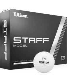 М'ячі для гольфу Wilson Staff Model 12 шт, білі