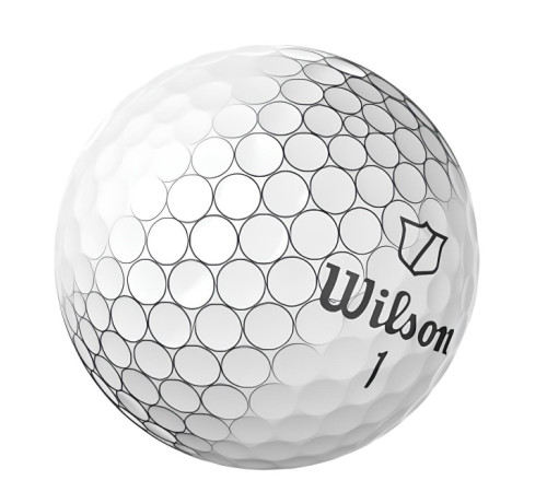 М'ячі для гольфу Wilson Staff Model 12 шт, білі М'ячі для гольфу Wilson Staff Model 12 шт, білі