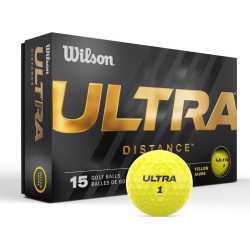 М'ячі для гольфу Wilson ULTRA Distance 15 шт, жовті