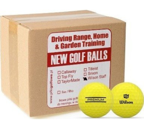 М'ячі для гольфу Wilson Staff 48 шт, жовті М'ячі для гольфу Wilson Staff 48 шт, жовті