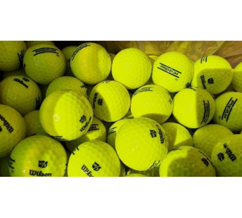 М'ячі для гольфу Wilson Staff 48 шт, жовті М'ячі для гольфу Wilson Staff 48 шт, жовті