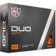 М'ячі для гольфу Wilson Staff Duo Soft 12 шт, помаранчеві