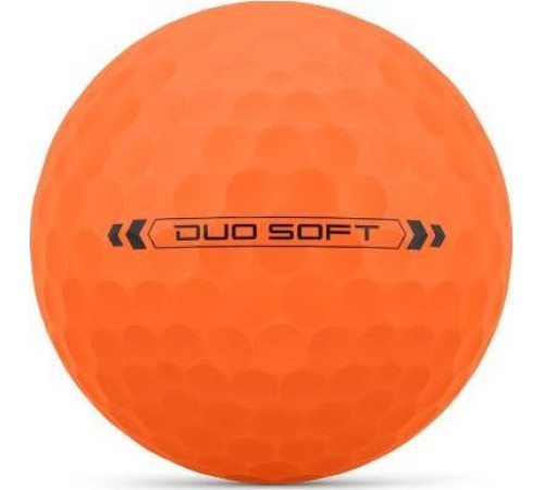 М'ячі для гольфу Wilson Staff Duo Soft 12 шт, помаранчеві М'ячі для гольфу Wilson Staff Duo Soft 12 шт, помаранчеві