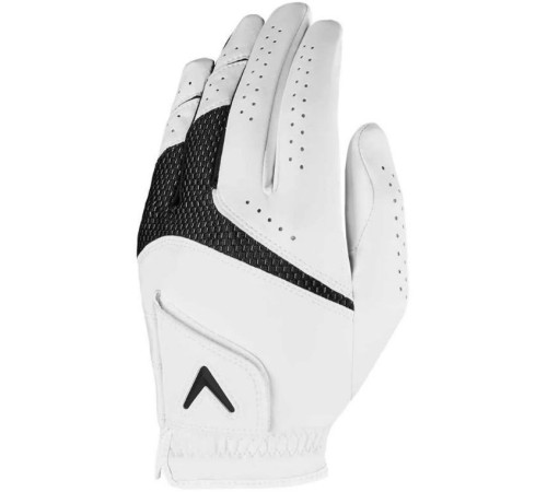 Рукавички для гольфу Callaway Weather Spann MLH р. S 2 шт, біло-чорні