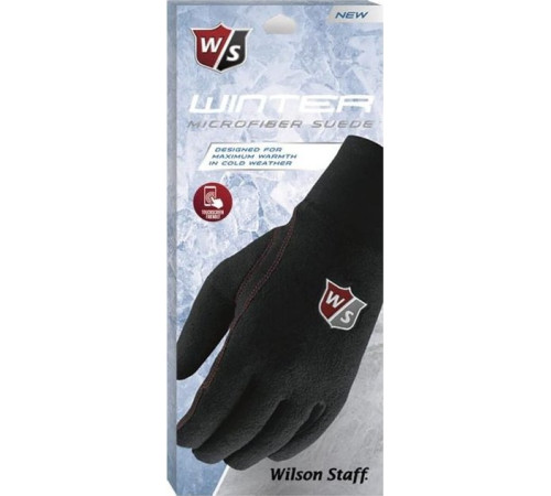 Рукавички для гольфу зимові Wilson Staff р. XL, чорні Рукавички для гольфу зимові Wilson Staff р. XL, чорні