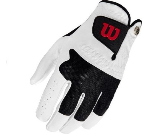 Рукавички для гольфу Wilson Advantage MLH р. XL, біло-чорні Рукавички для гольфу Wilson Advantage MLH р. XL, біло-чорні