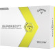 М'ячі для гольфу Callaway Supersoft 2023 12 шт, жовті