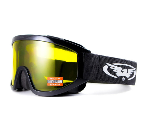 Окуляри лижні Global Vision Wind-Shield Anti-Fog, жовті Окуляри лижні Global Vision Wind-Shield Anti-Fog, жовті