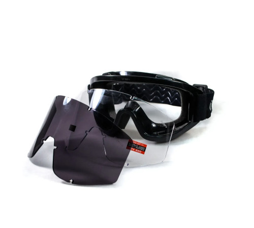 Окуляри лижні Global Vision Wind-Shield KIT Anti-Fog, змінні лінзи 2 шт. Окуляри лижні Global Vision Wind-Shield KIT Anti-Fog, змінні лінзи 2 шт.