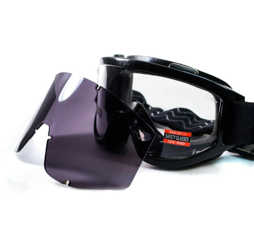 Окуляри лижні Global Vision Wind-Shield KIT Anti-Fog, змінні лінзи 2 шт. Окуляри лижні Global Vision Wind-Shield KIT Anti-Fog, змінні лінзи 2 шт.