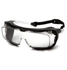 Окуляри захисні з ущільнювачем Pyramex Cappture-Plus Super Anti-Fog H2MAX, прозорі