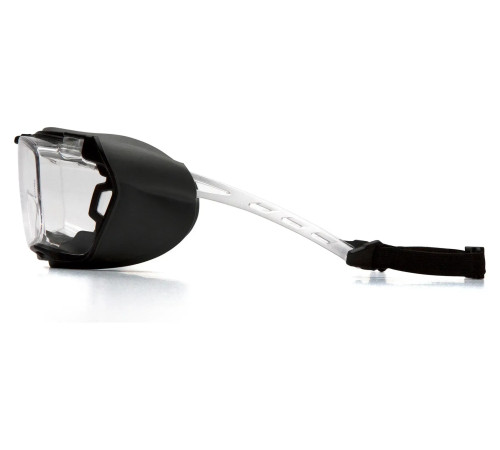 Окуляри захисні з ущільнювачем Pyramex Cappture-Plus Super Anti-Fog H2MAX, прозорі