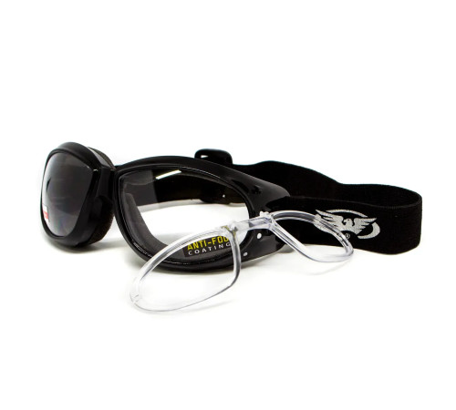 Окуляри захисні з ущільнювачем Global Vision Eliminator RX Anti-Fog, прозорі