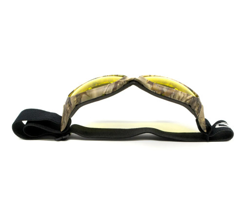 Окуляри захисні з ущільнювачем Global Vision Eliminator Camo Forest, жовті