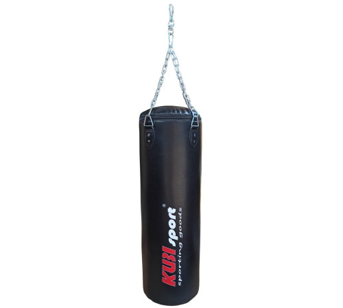 Мішок боксерський KUBISPORT 90 x 30 cм, чорний