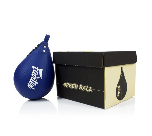 Пневмогруша боксерська з кріпленням Fairtex SB1 діаметр 12 см, синя