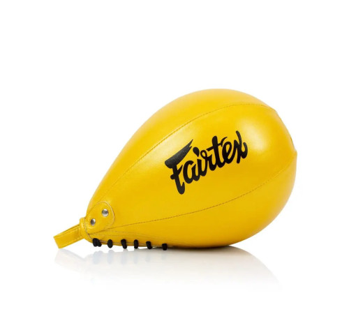 Пневмогруша боксерська з кріпленням Fairtex SB1 діаметр 12 см, жовта