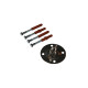 YA´Fight Punching Bag Black Brown