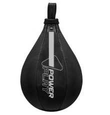 Пневмогруша боксерська PowerPlay 3061 Ultra Series діаметр 26 см, чорно-біла