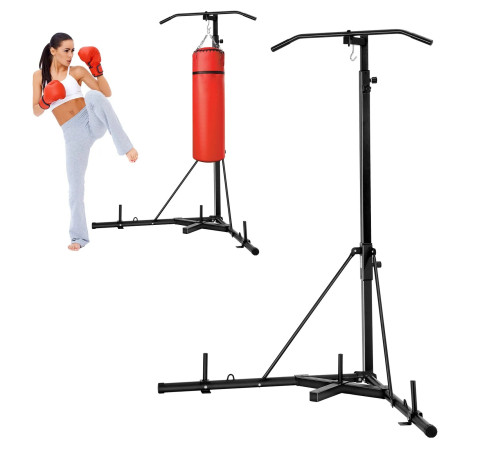 Стійка для боксерського мішка VEVOR, чорна