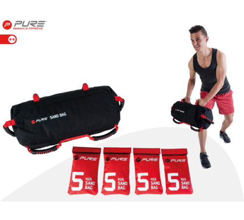 Боксерський мішок Pure2Improve Sandbag 20 кг Боксерський мішок Pure2Improve Sandbag 20 кг