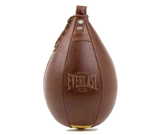 Боксерська груша Everlast 1910 SPEED BAG 15 x 23 см, коричнева
