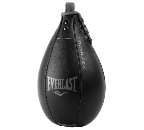 Боксерська груша Everlast POWERLOCK SPEED BAG L, чорна