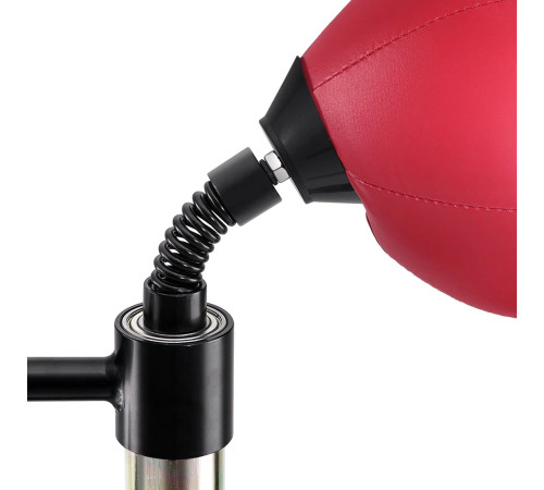 Боксерська груша з підставкою VEVOR, чорно-червоний