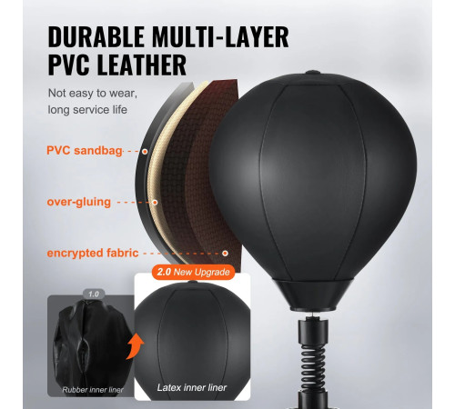 Настінний боксерський гриф VEVOR, чорна