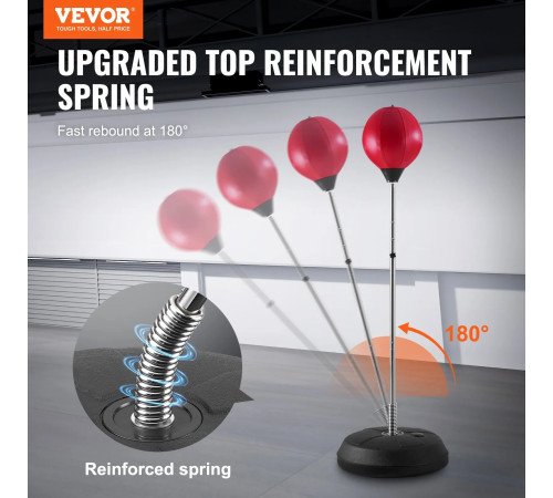 Боксерский набір VEVOR, чорно-червоний