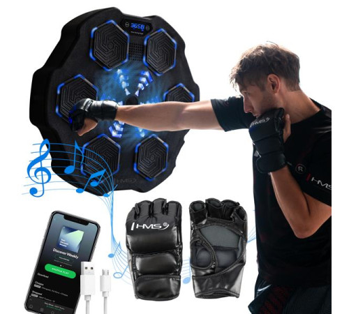 Мішень боксерська електронна HMS TB02 з рукавичками
