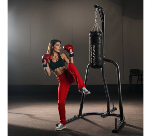 Стійка для боксерського мішка VEVOR, чорна
