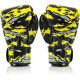 Боксерські рукавички шкіряні з бинтами Fairtex BGV-ONE X STBG 12 унцій, жовті