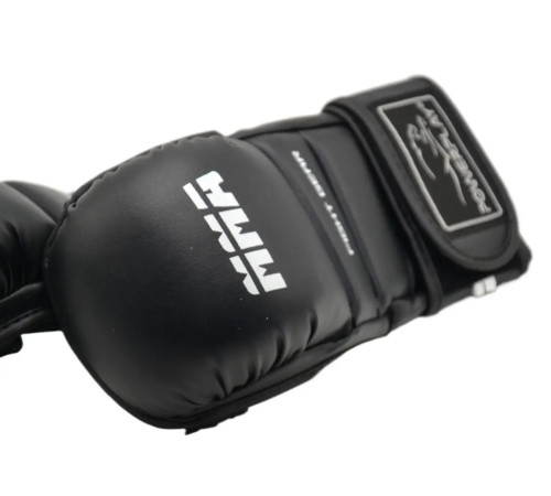 Рукавички для MMA PowerPlay 3026 розмір S, чорні
