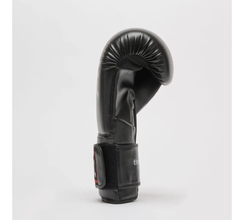 Рукавички боксерські з капою Leone GN383 THUNDER розмір 8 унцій, чорні