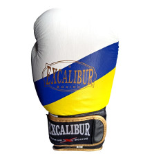 Рукавички боксерські Excalibur Ukraine Flag 8070-03, 16 унцій