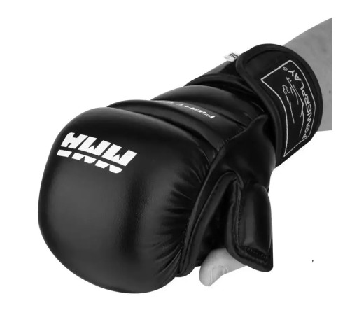 Рукавички для MMA PowerPlay 3026 розмір M, чорні
