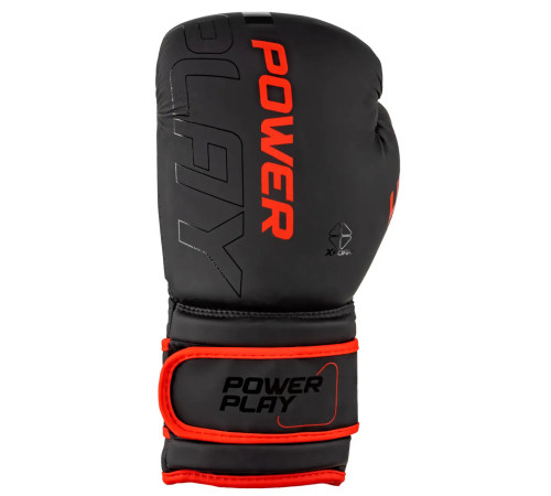 Рукавички боксерські PowerPlay 3024 Ultra Mat розмір 12 унцій, чорно-червоні
