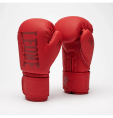 Рукавички боксерські Leone GN058 TONE X розмір 16 унцій, червоні